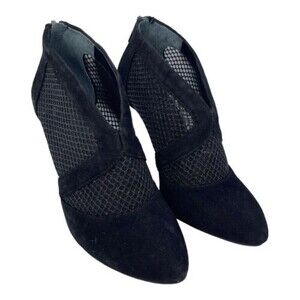 Alfani Women's Stariss Suede Shooties Black Pumps Size 5M